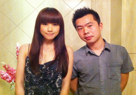 广州万向与明星合影